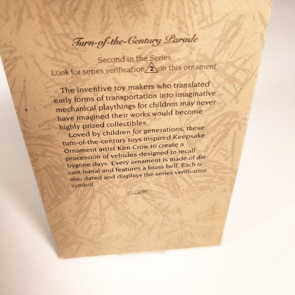 NOS Keepsake Showcase Christmas Ornament Uncle Sam #2 1996 - Picture 3 of 3